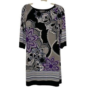 Intermission‎ Womens Floral Print Dress Size 6 Party Office Classic NWT